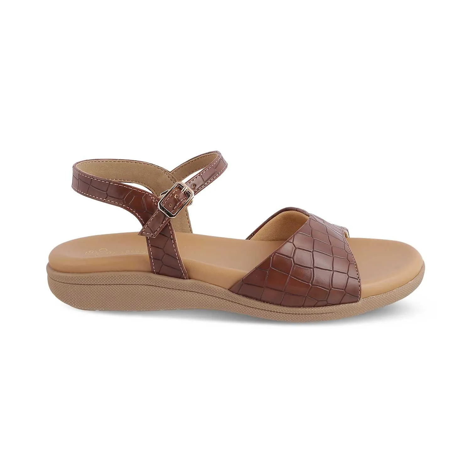 The Tiles Brown Women's Casual Flats Tresmode