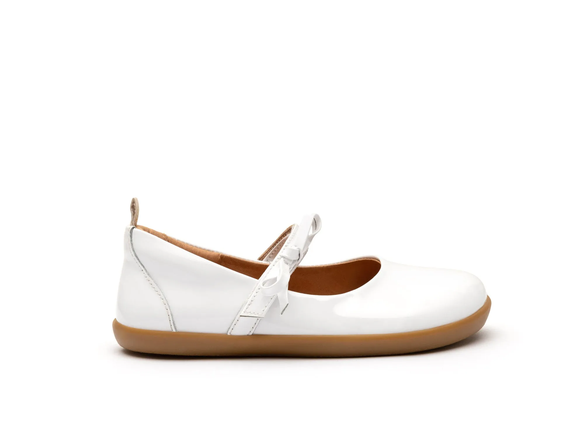 Tip Toey Joey KIDS MARY JANES DOROTHY - PATENT WHITE