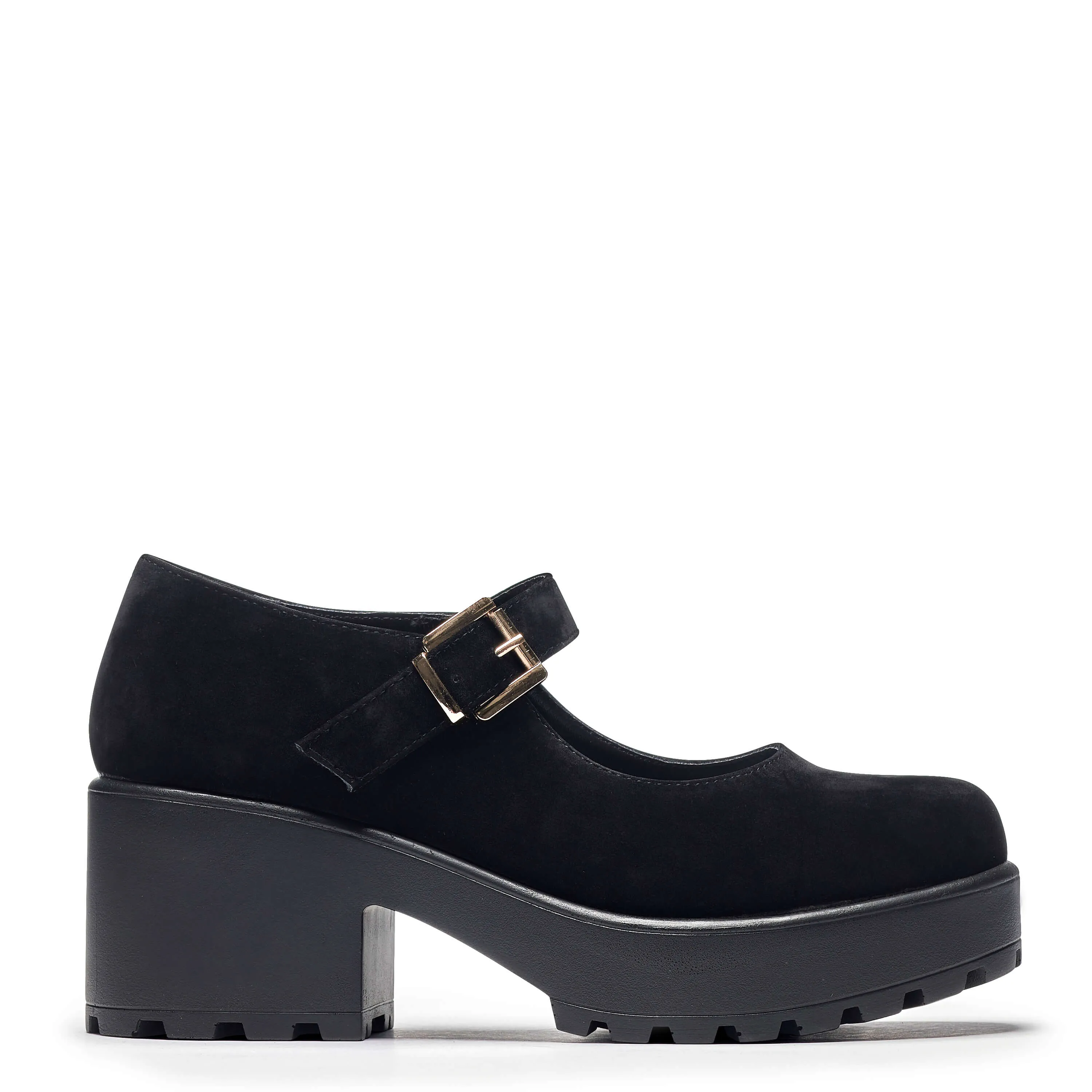 TIRA Black Mary Jane Shoes 'Suede Edition'