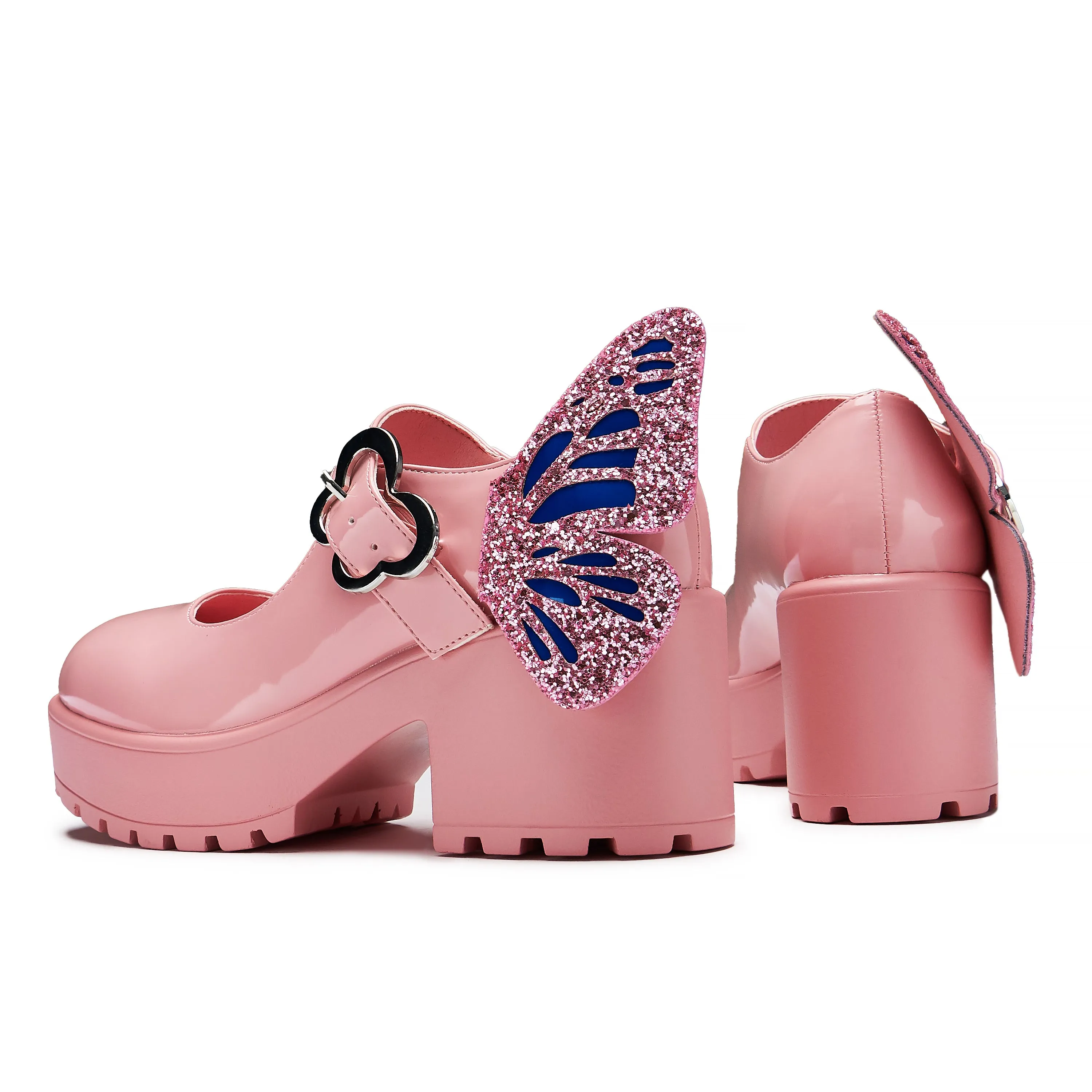 Tira Pink Mary Janes ‘ Good Fairy Edition’