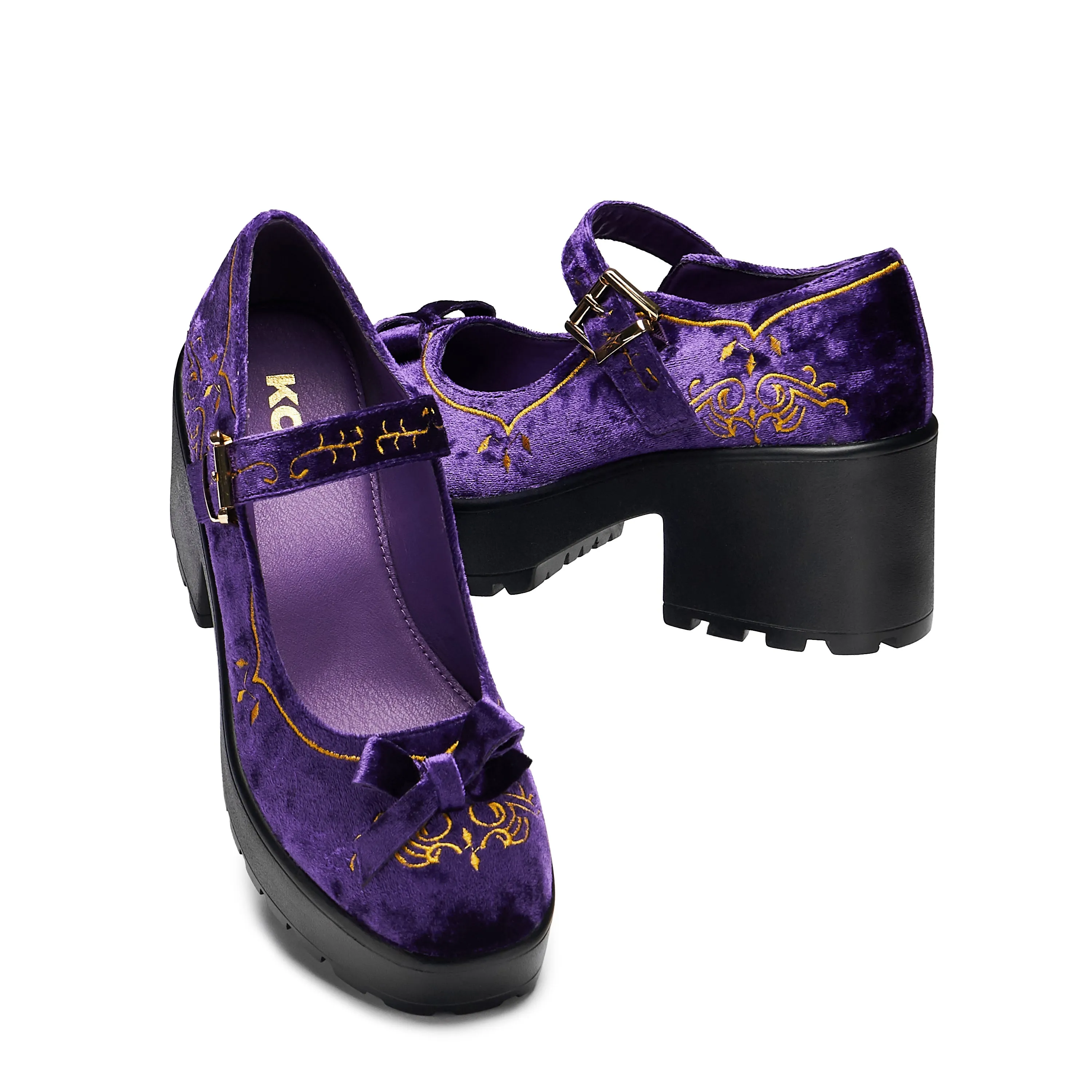 Tira Velvet Mary Janes ‘Royal Manor Edition’