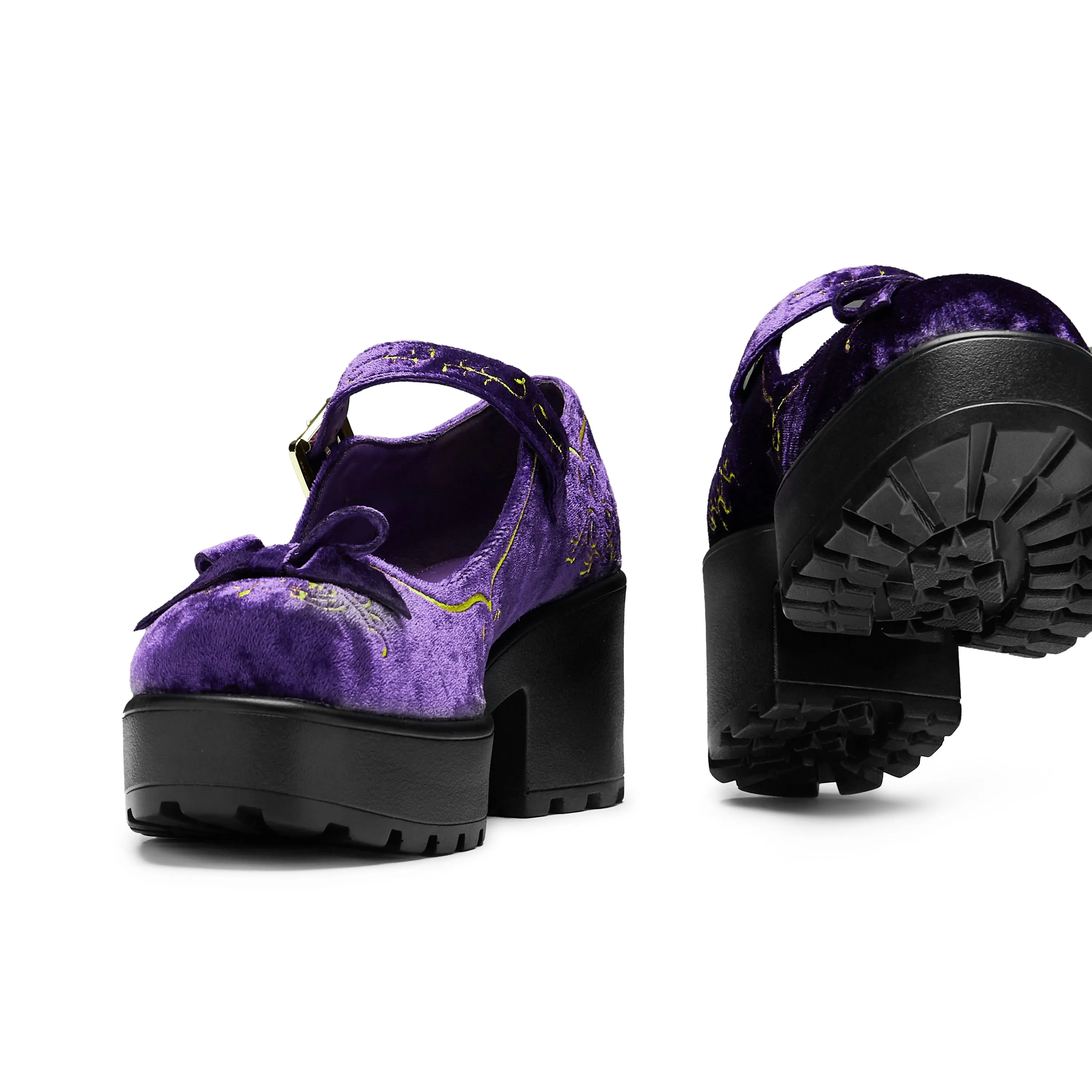 Tira Velvet Mary Janes ‘Royal Manor Edition’