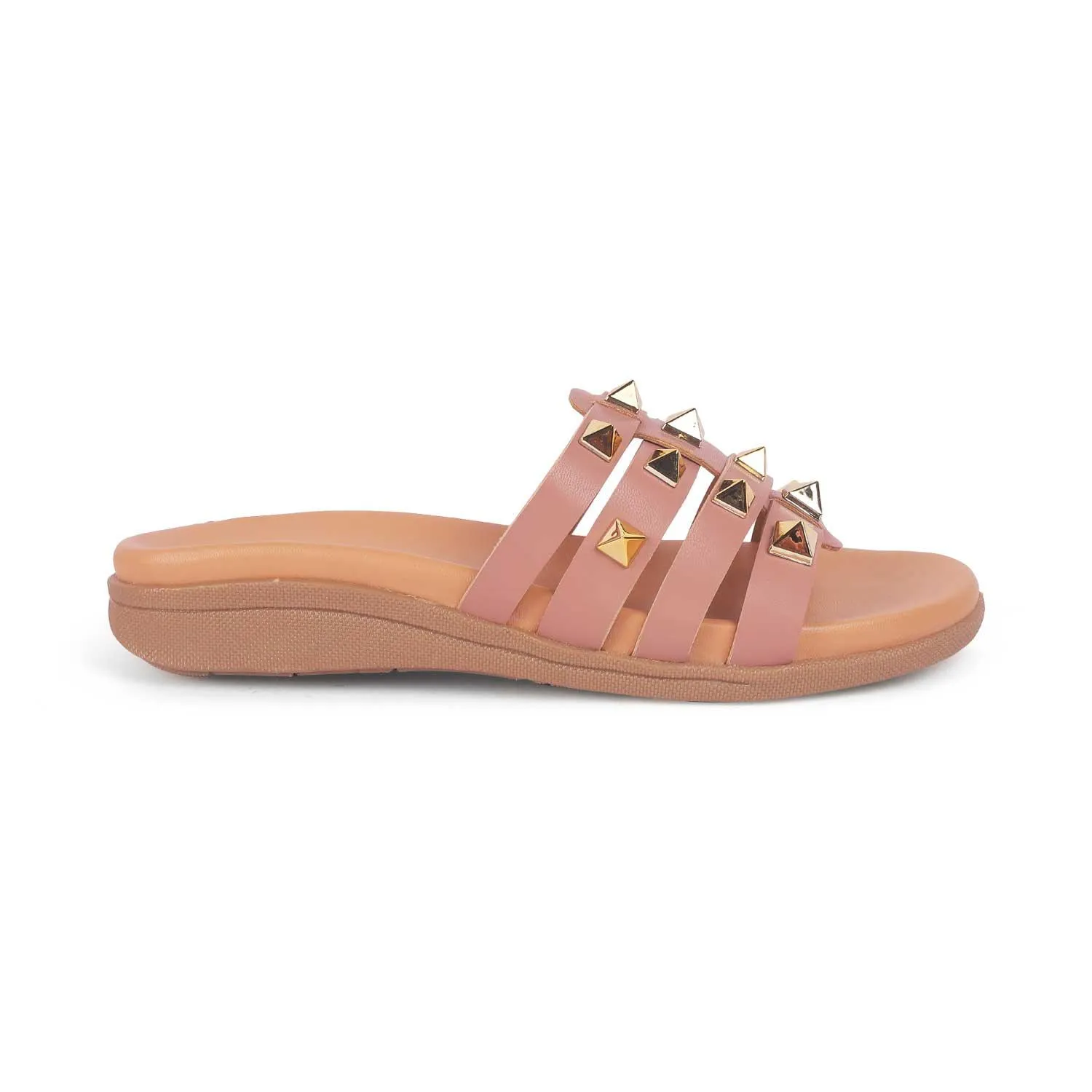 Tresmode Tonrow Pink Women's Dress Flats