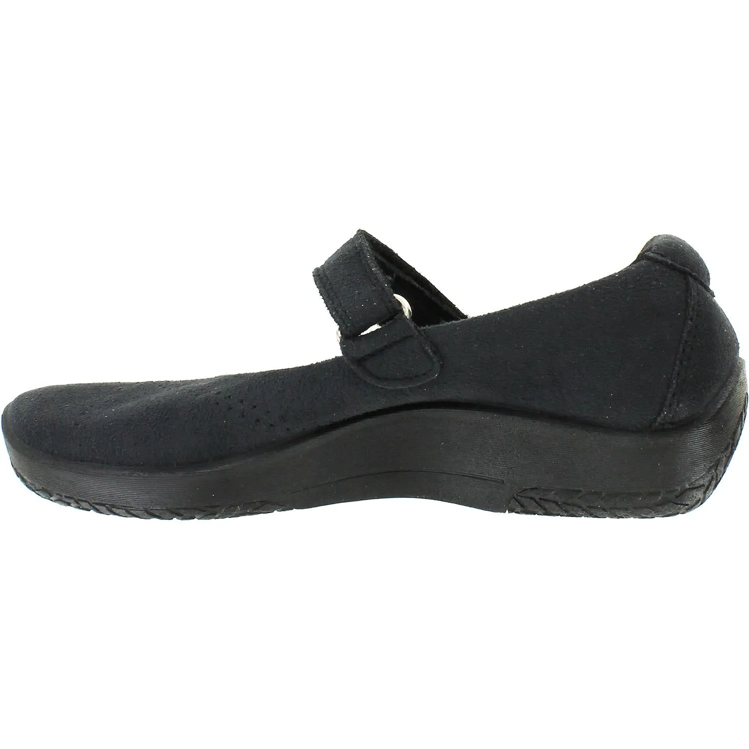 Women's Arcopedico L18 Black Synthetic Suede