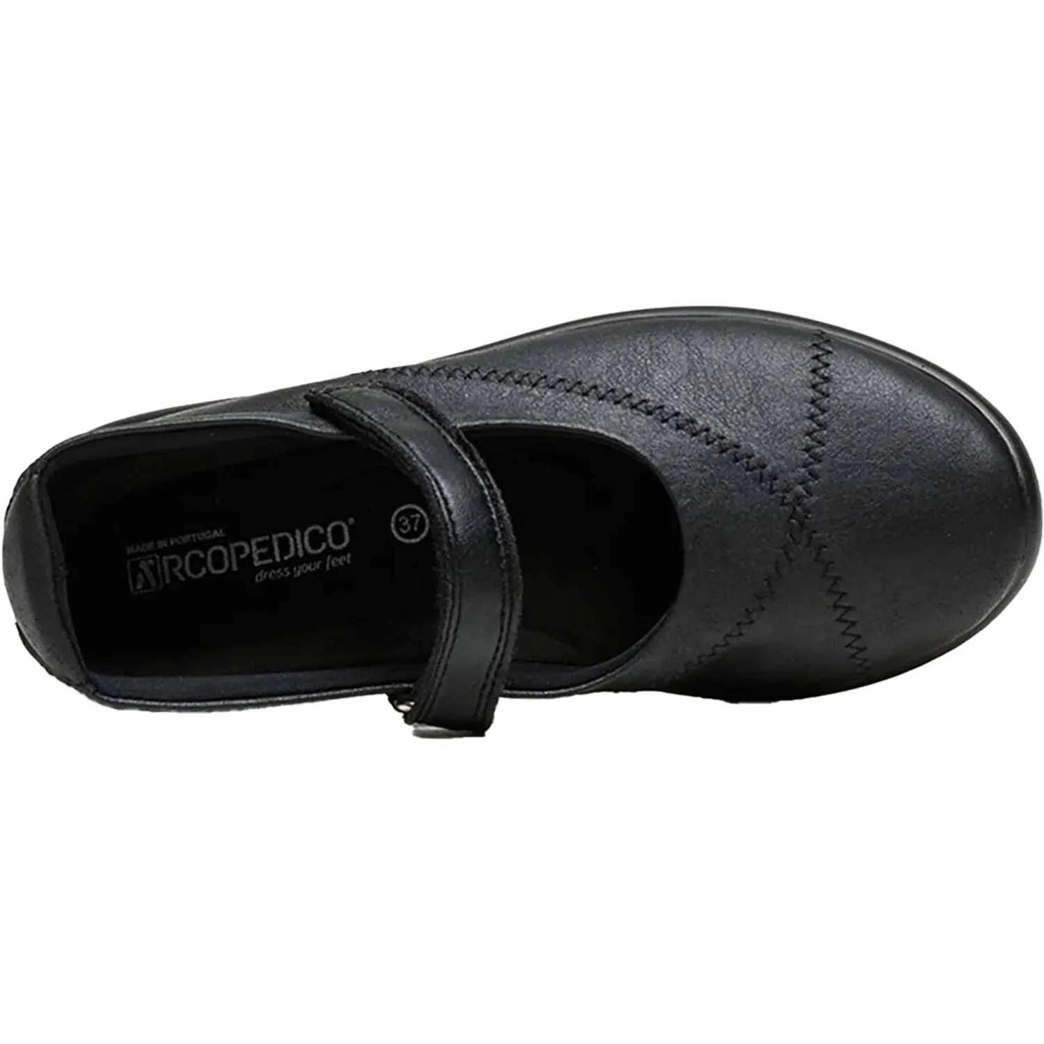 Women's Arcopedico Triglav Black Synthetic