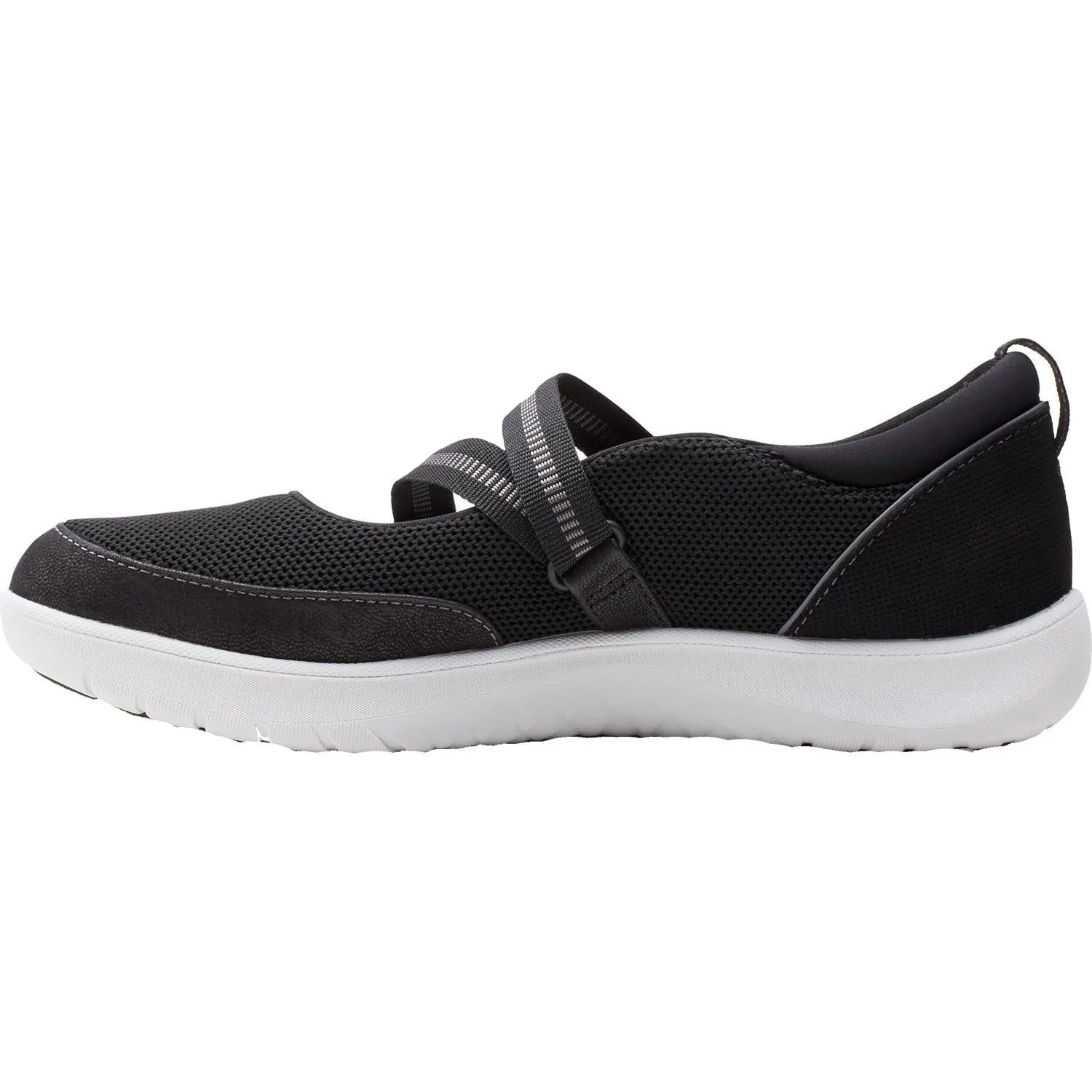 Women's Clarks Cloudsteppers Adella Lily Black Fabric