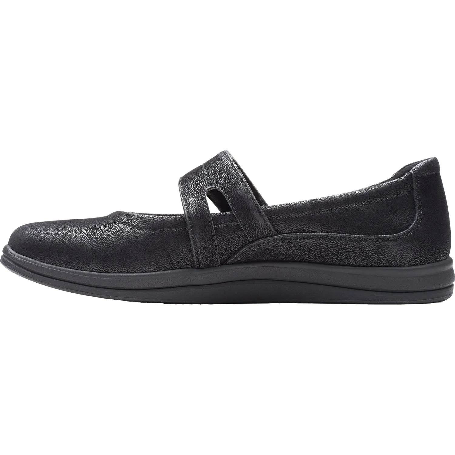 Women's Clarks Cloudsteppers Breeze MJ Black Synthetic