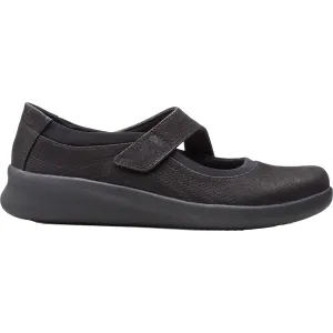 Women's Clarks Cloudsteppers Sillian 2.0 Joy Black Synthetic