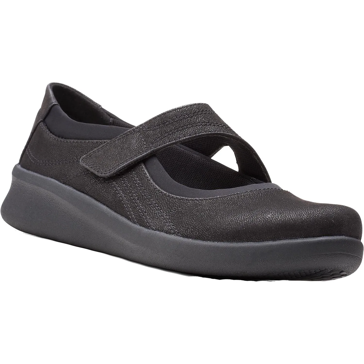 Women's Clarks Cloudsteppers Sillian 2.0 Joy Black Synthetic