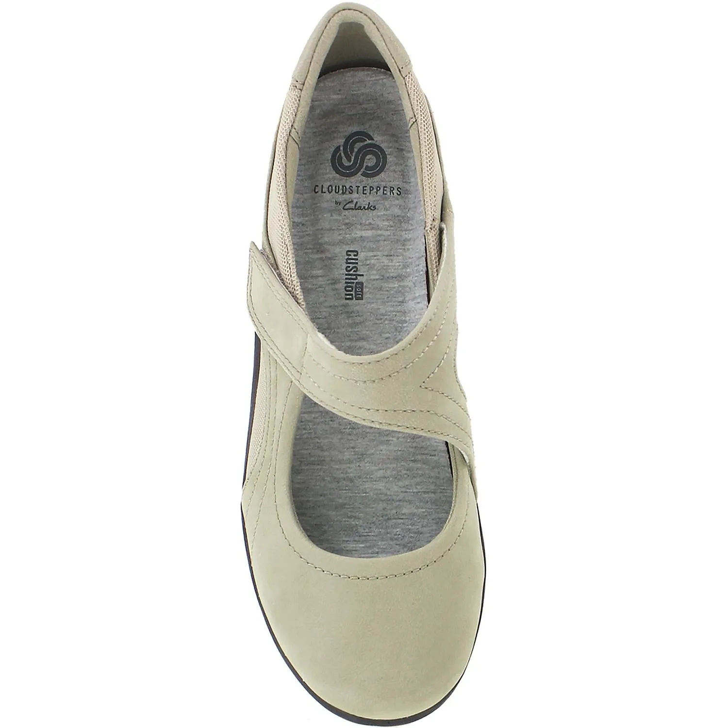 Women's Clarks Cloudsteppers Sillian Bella Sand Synthetic Nubuck