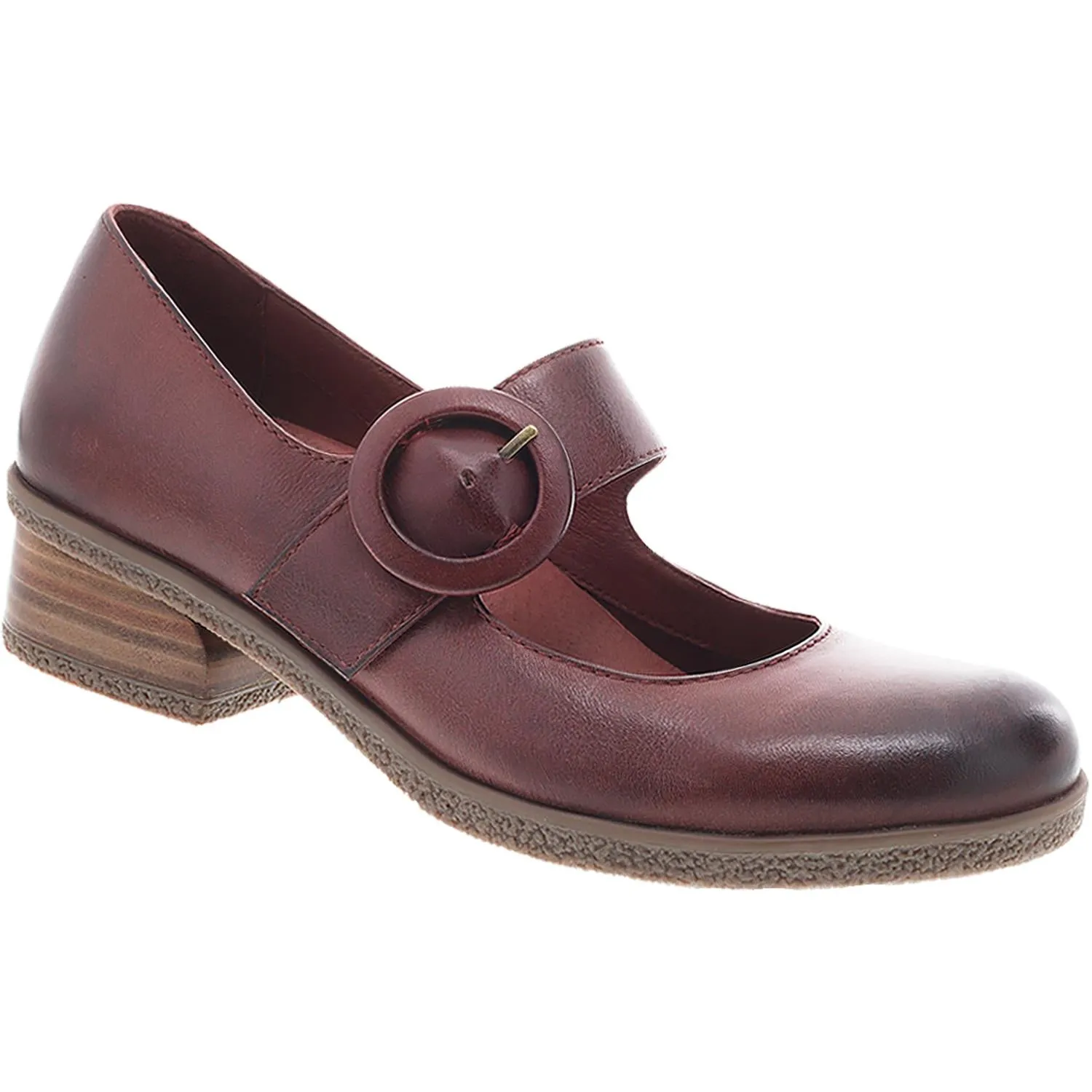 Women's Dansko Brandy Waterproof Spice Burnished Leather