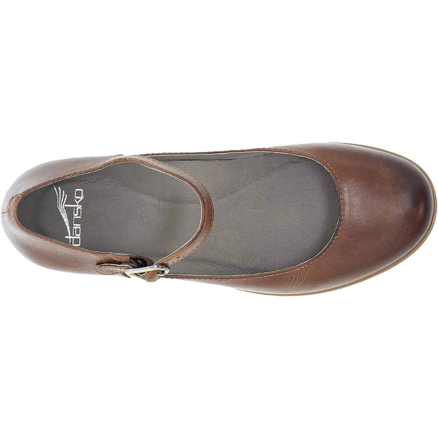 Women's Dansko Deena Tan Waterproof Burnished Leather