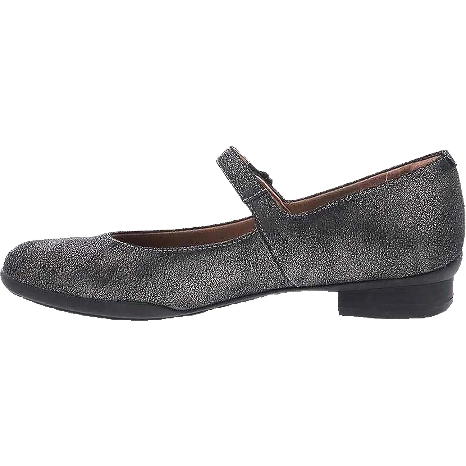 Women's Dansko Kaelyn Graphite Metallic Nappa Leather