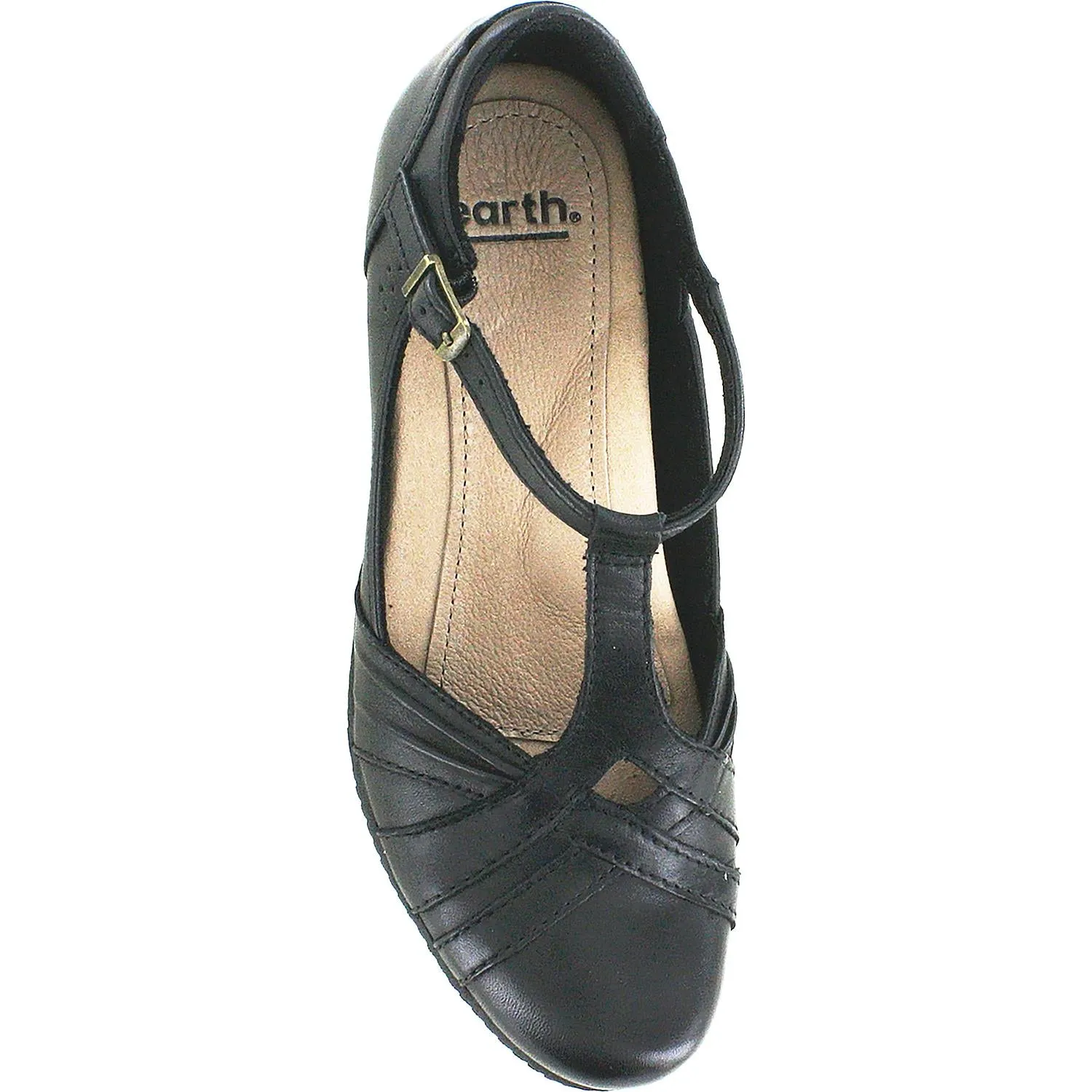 Women's Earth Polaris Black Leather