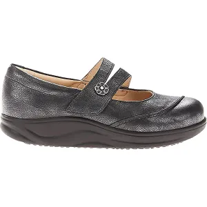 Women's Finn Comfort Sacramento Nero Silver Leather