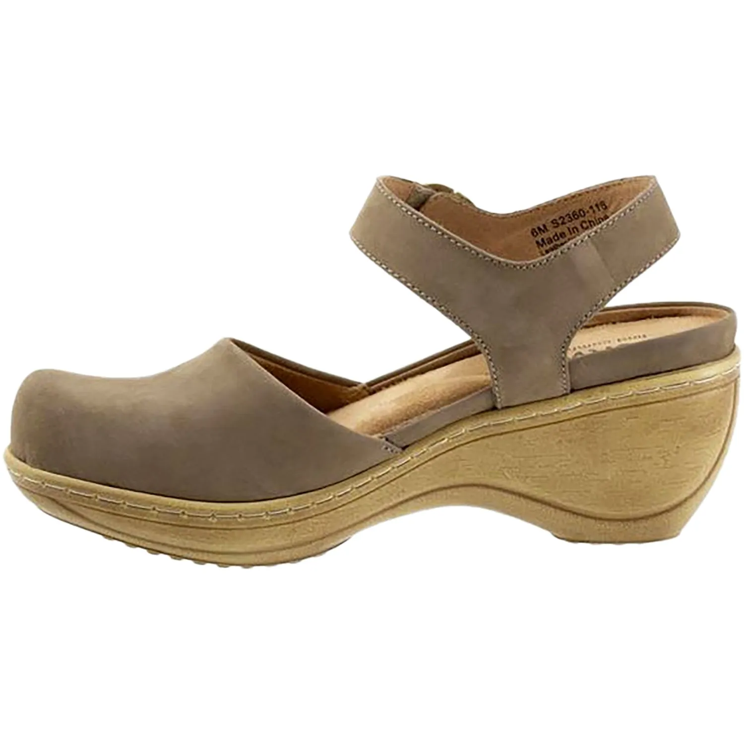 Women's Soft Walk Mabelle Taupe Nubuck