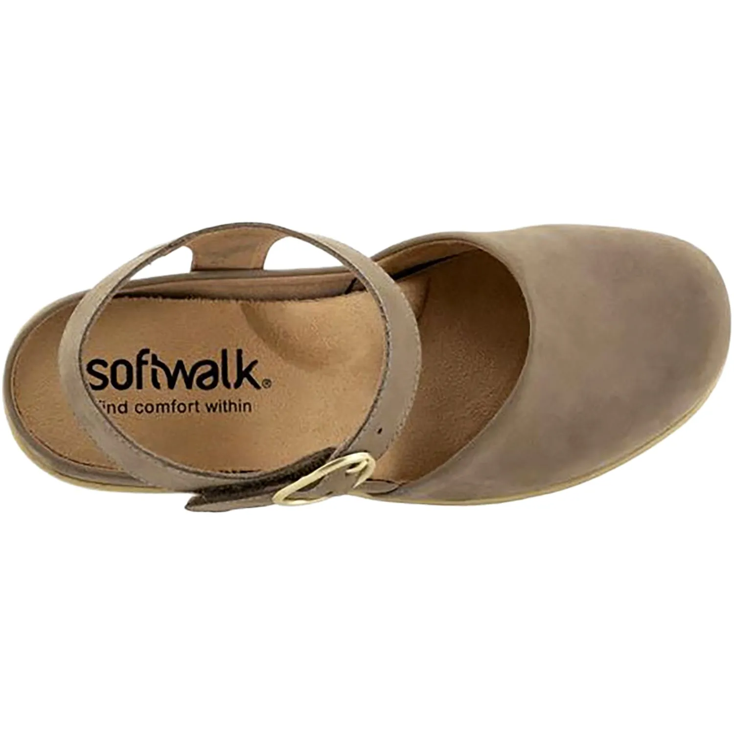 Women's Soft Walk Mabelle Taupe Nubuck