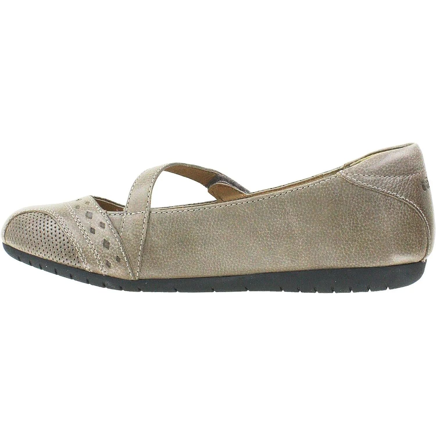 Women's Taos Scamp Grey Leather