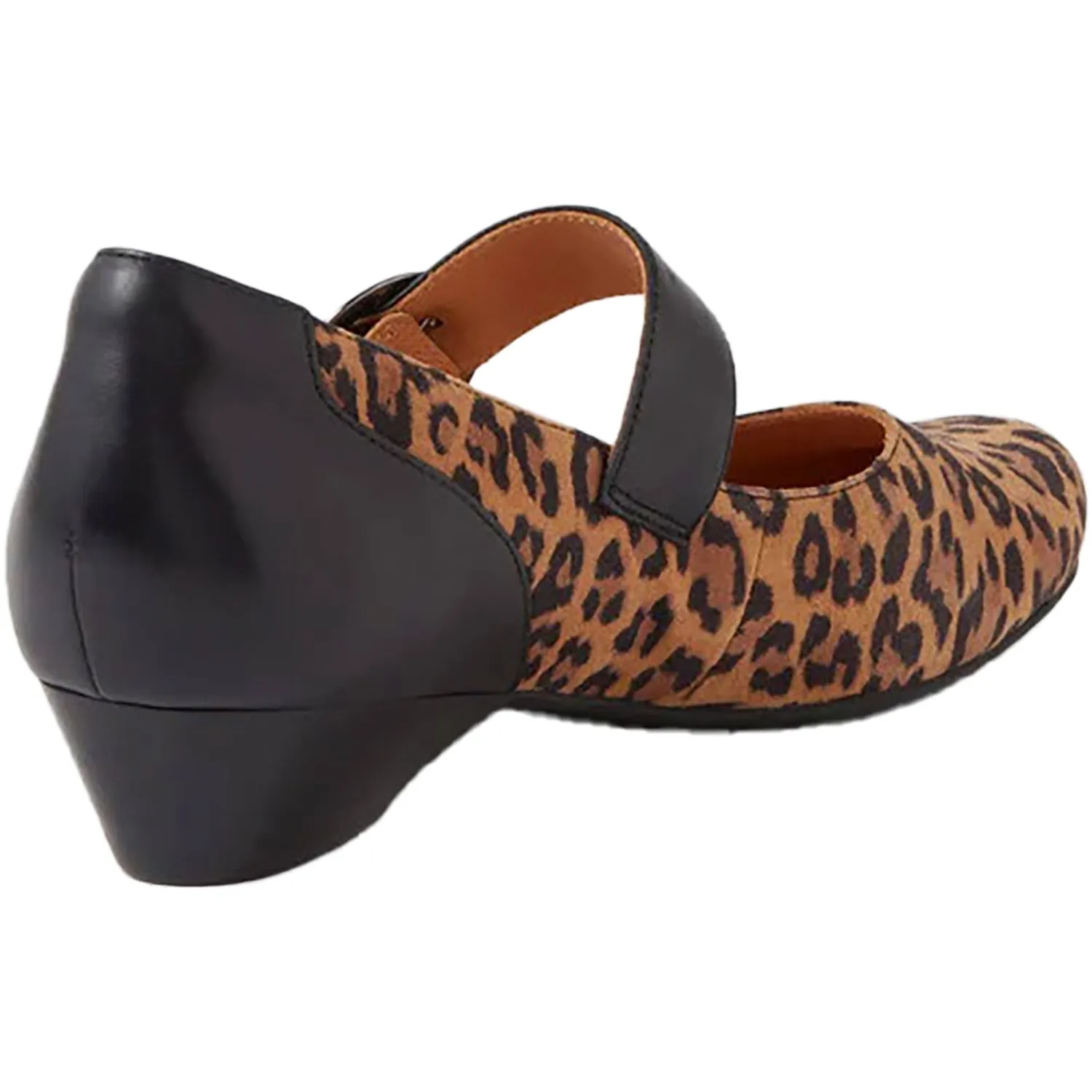 Women's Ziera Candy Tan Leopard Leather