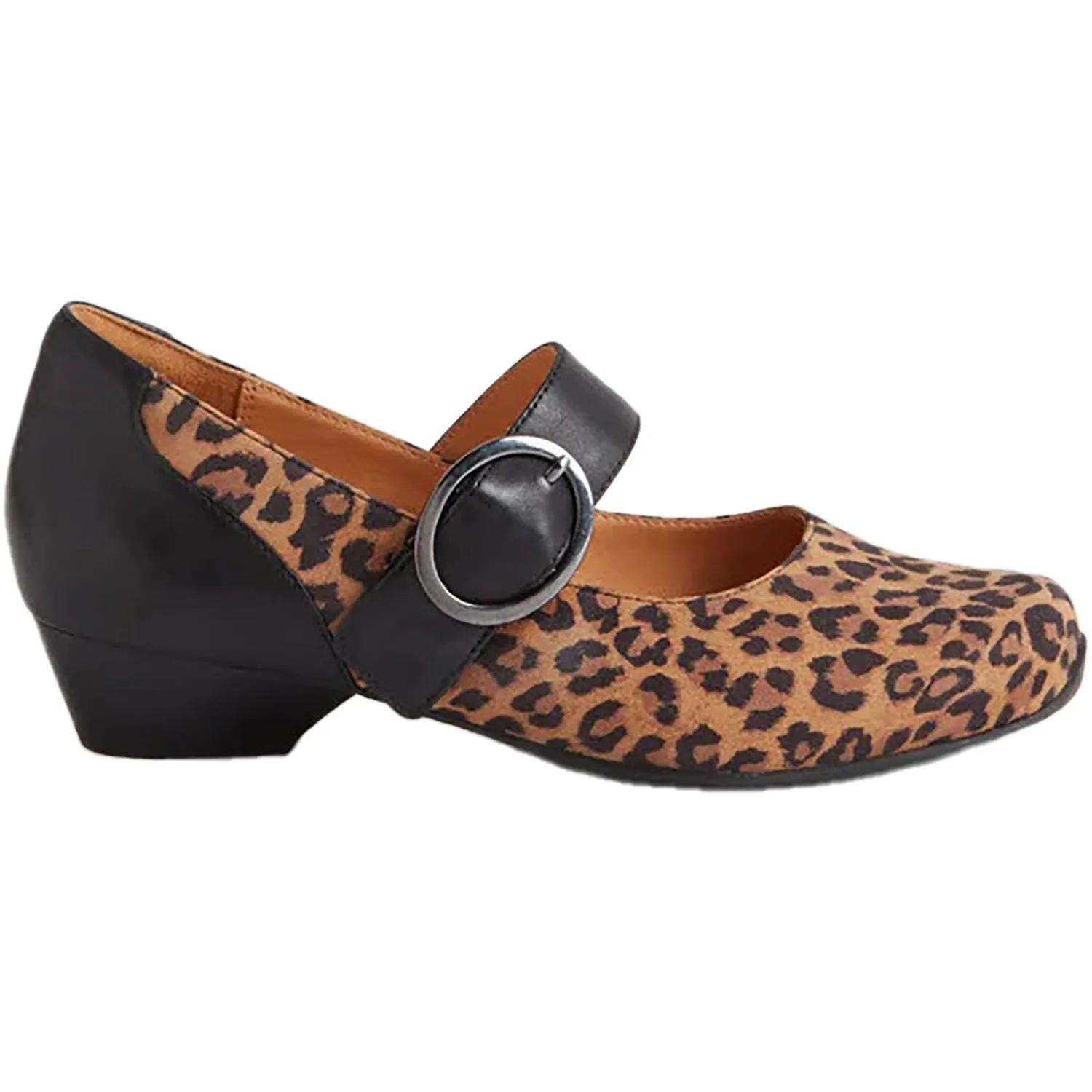 Women's Ziera Candy Tan Leopard Leather