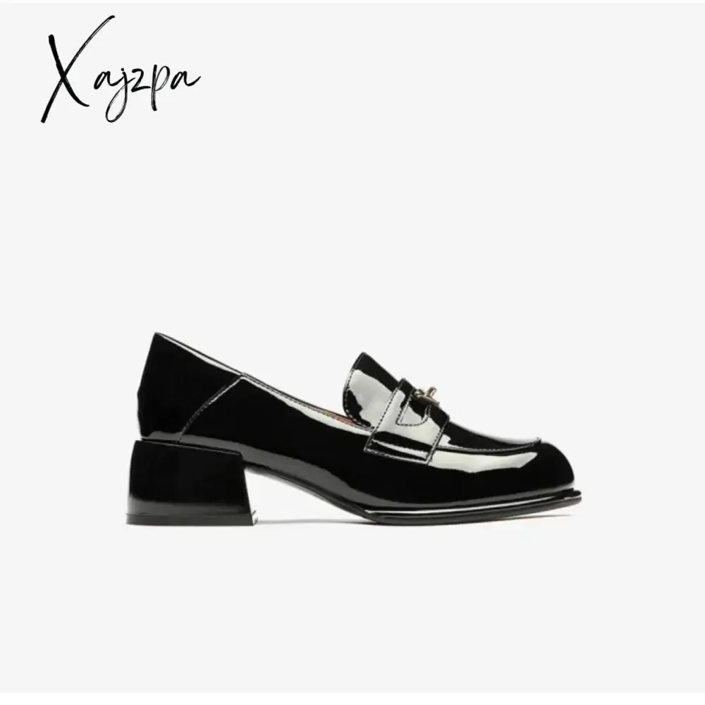 Xajzpa - Women Daily Ol Pure Color Mary Janes