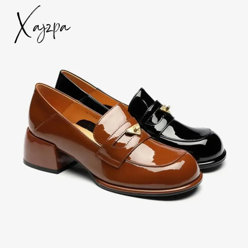 Xajzpa - Women Daily Ol Pure Color Mary Janes