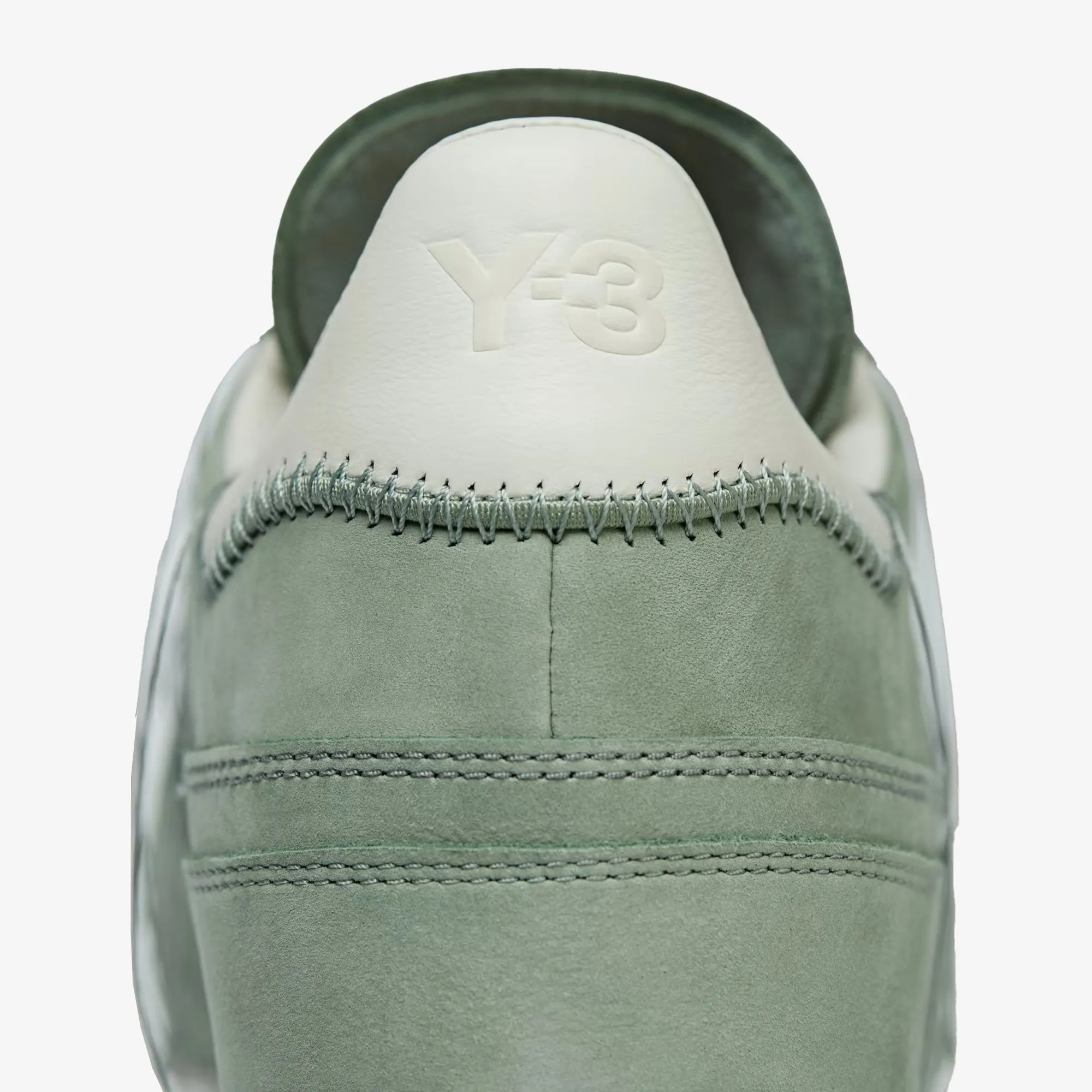 Y-3 | GAZELLE { SILVER GREEN/ OFF WHITE /LIGHT BROWN